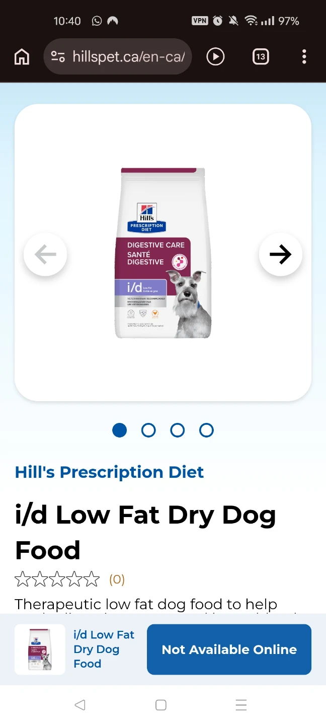 Hills Prescription Diet Digestive Care i/d  (opened)
