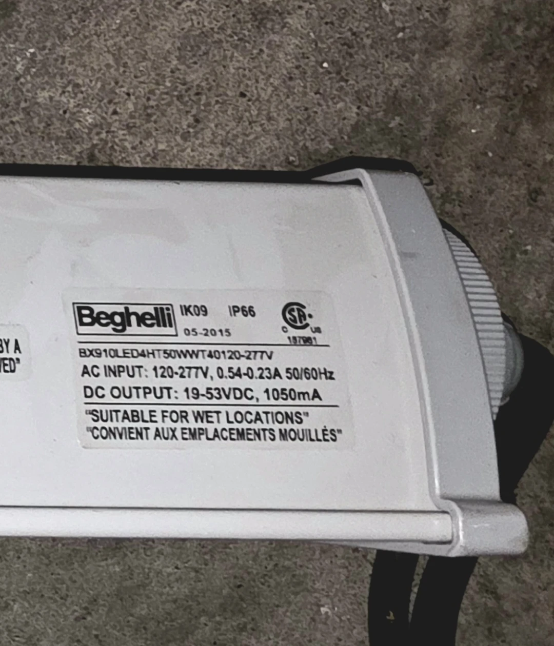Beghelli 4ft BX910LED4HT50WWT40 LED Light Fixture - photo 5