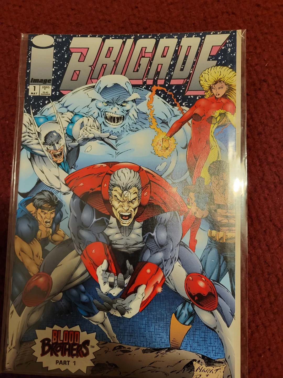 Brigade #1 Comic Book