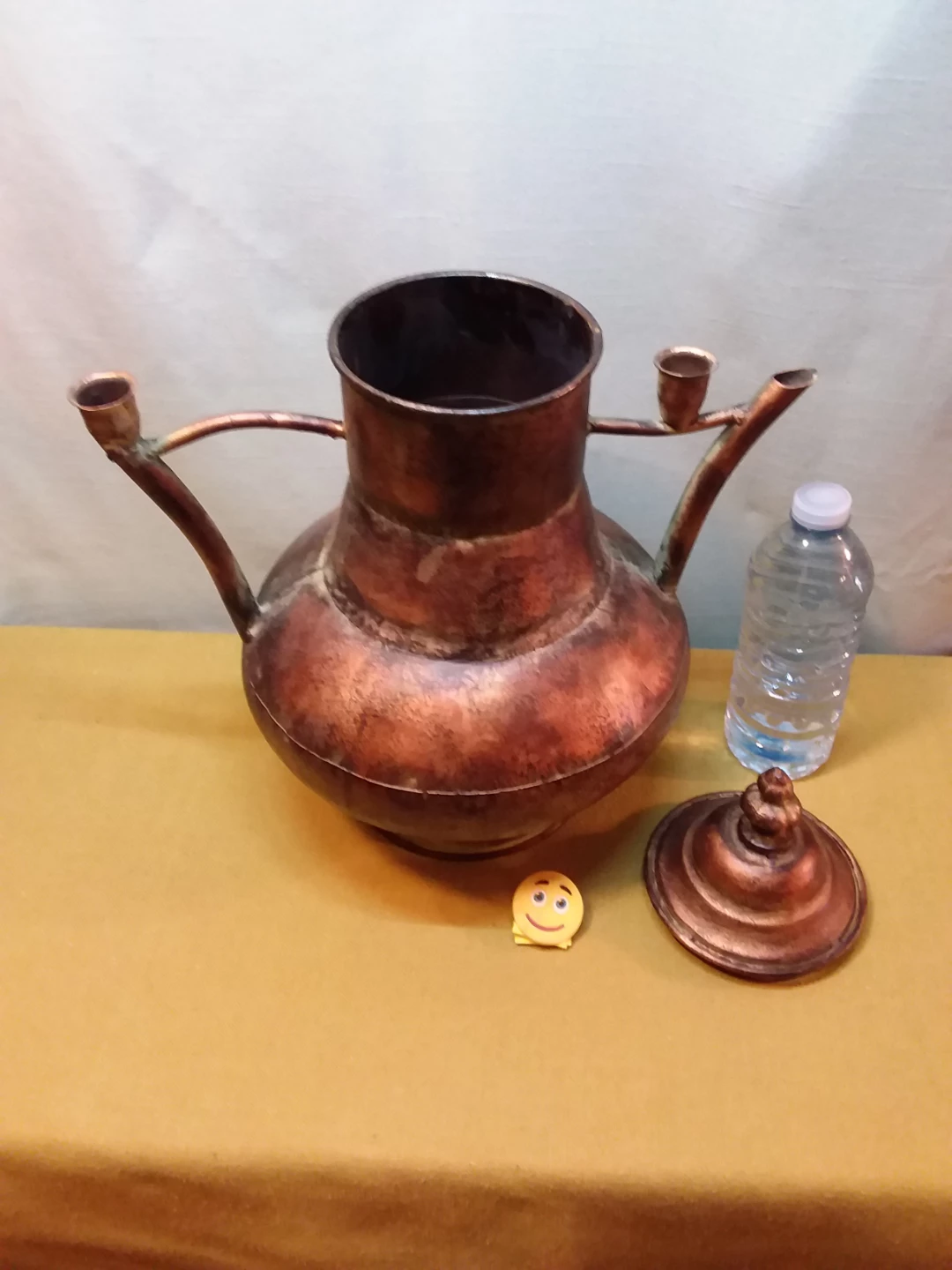 ➡️ Vintage Hand-Hammered Copper Decorative Pitcher - photo 2