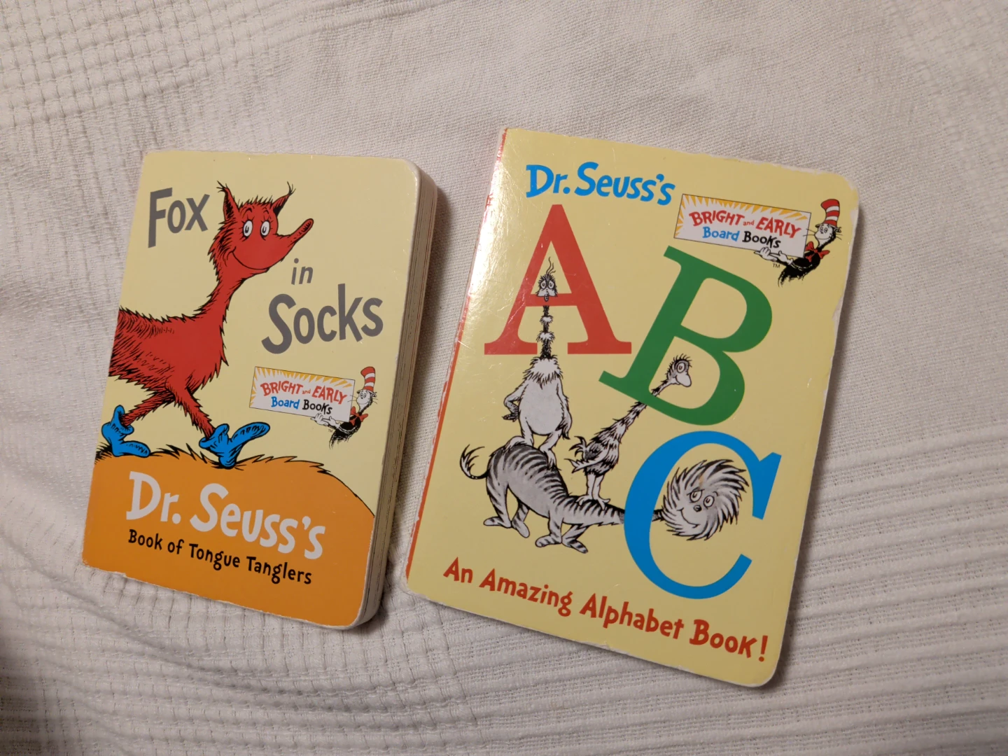 2 Dr. Seuss Bright and Early Board Books