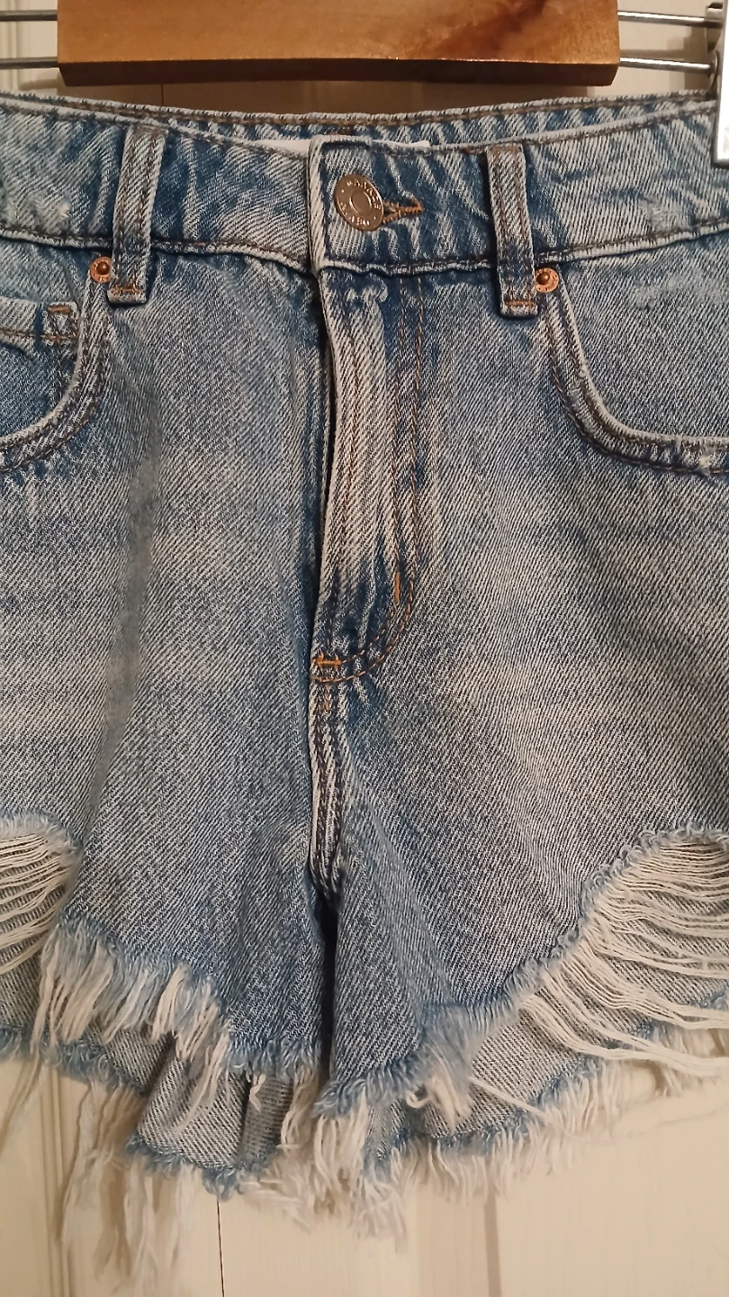 Garage festival cotton jean shorts size 1 / 25 - photo 4