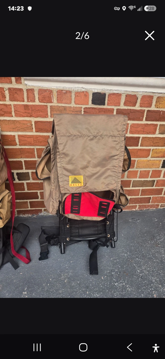 Two Vintage Kelty External Frame Backpacks - photo 2