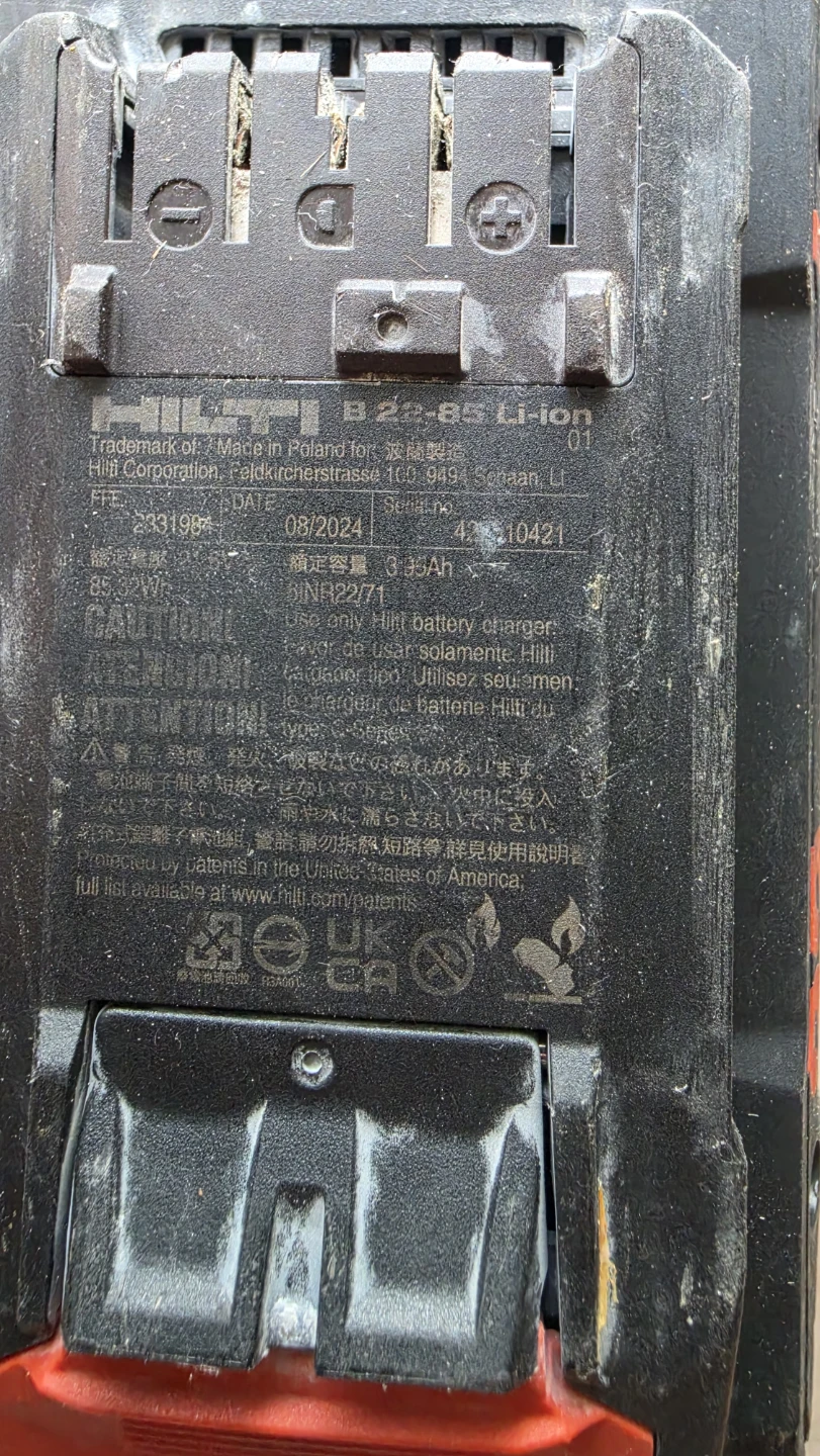 Hilti B 22-85 Li-ion Battery