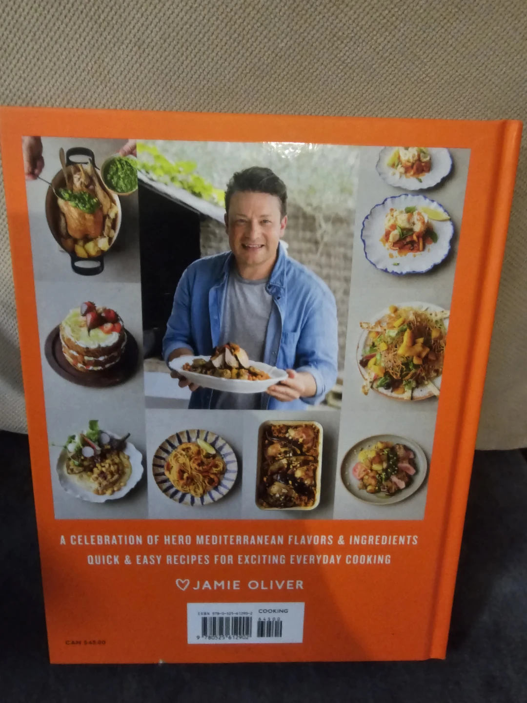 Signed Jamie Oliver 5 Ingredients Mediterranean Cookbook - photo 3