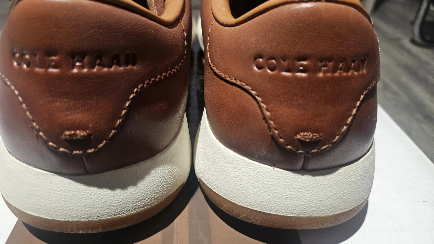Cole Haan Grand.OS Leather Sneakers Size 11.5 - photo 3