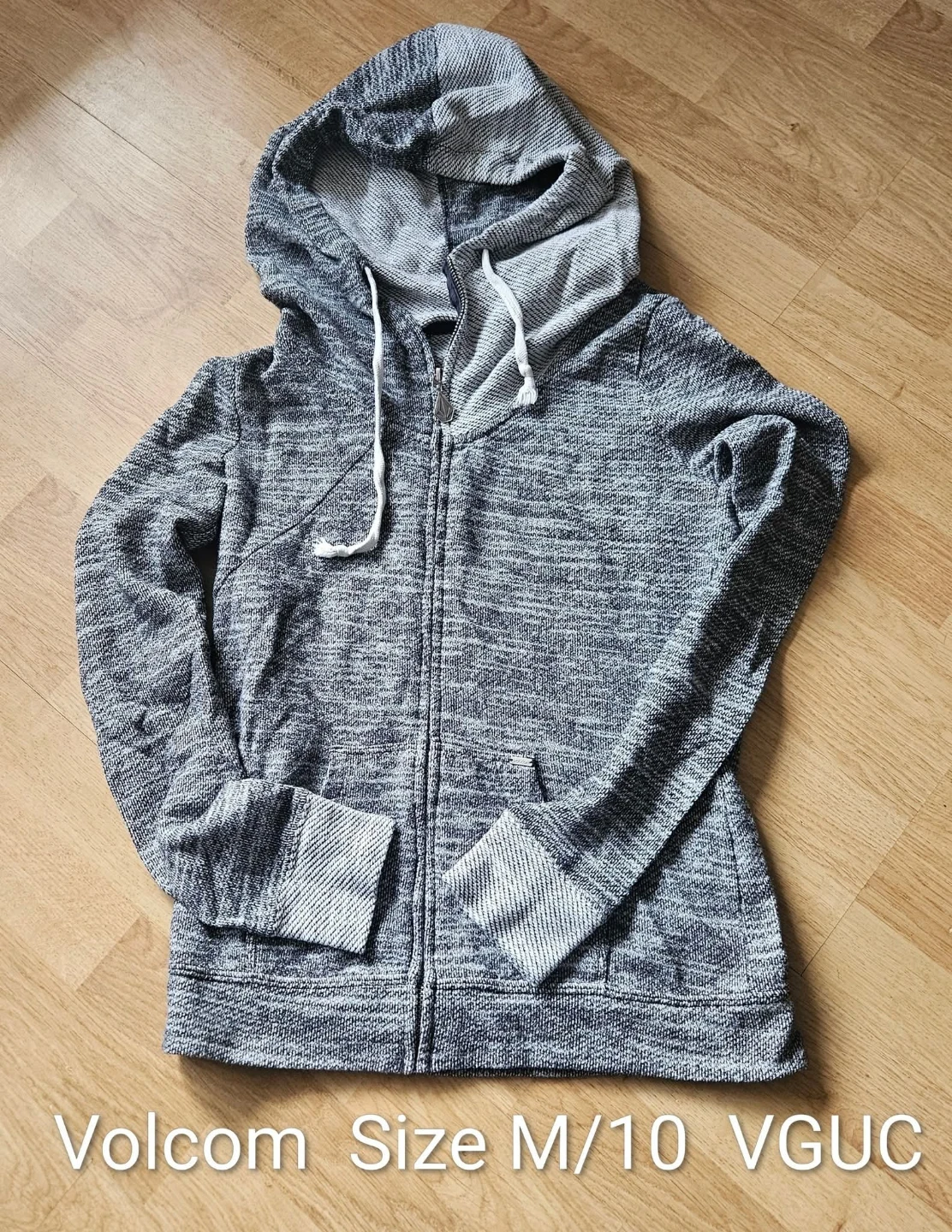 Girls Volcom Zip Up Hoodie Size 10