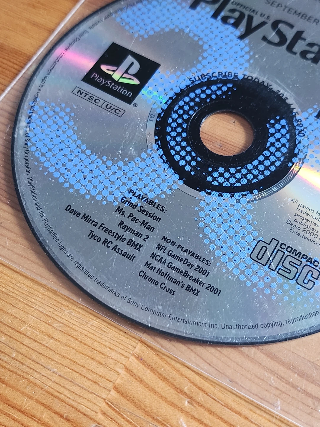 PlayStation Demo Discs PSX/PS- (5 discs) - photo 3