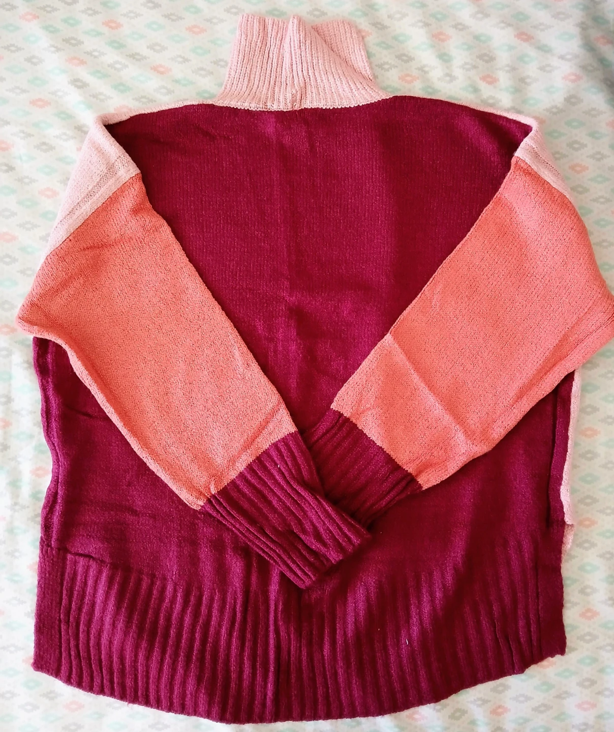 Two-tone turtleneck sweaters - photo 5