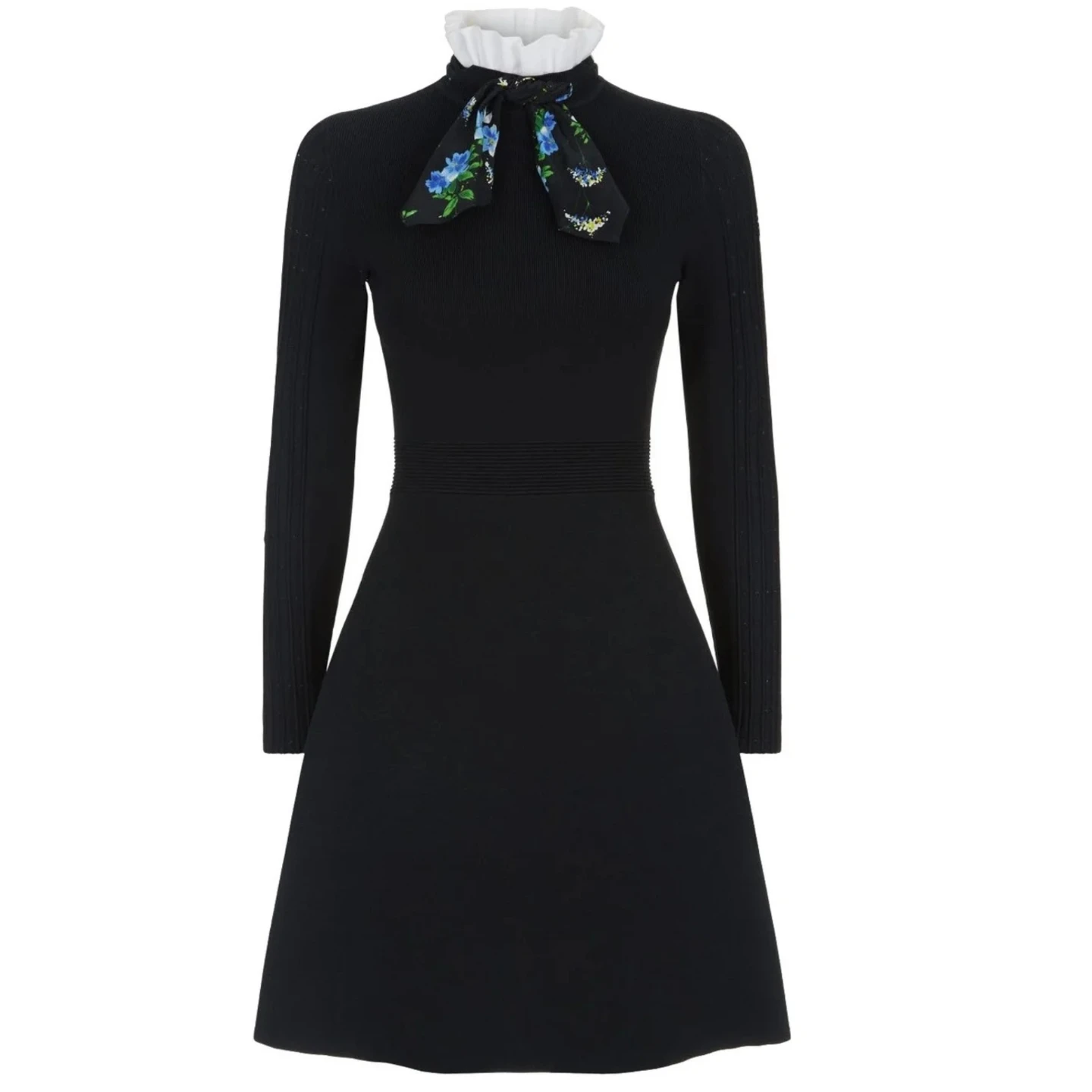 Sandro Black Knit Dress