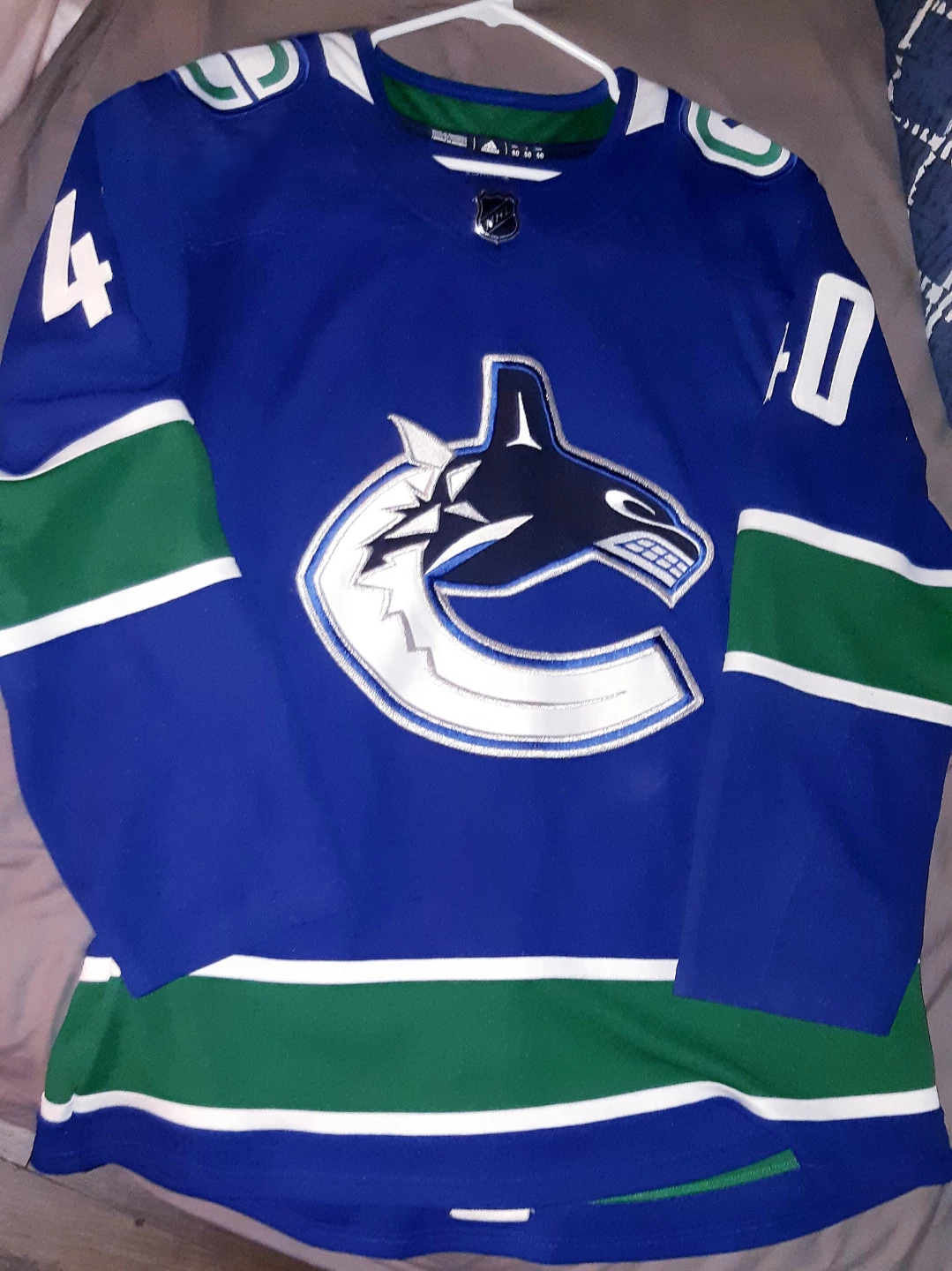 Authentic OFFICIAL Elias Pettersson Canucks Jersey