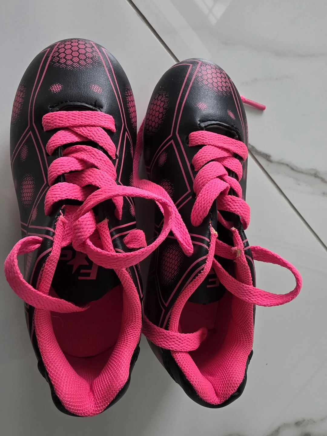 Black and Pink Soccer Cleats - photo 2