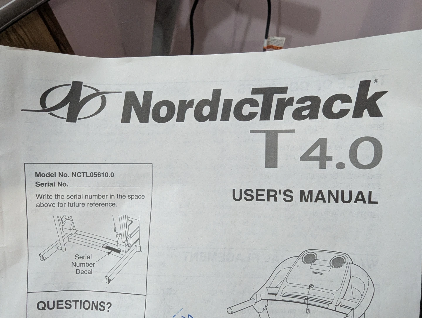 NordicTrack T 4.0 Treadmill - photo 4