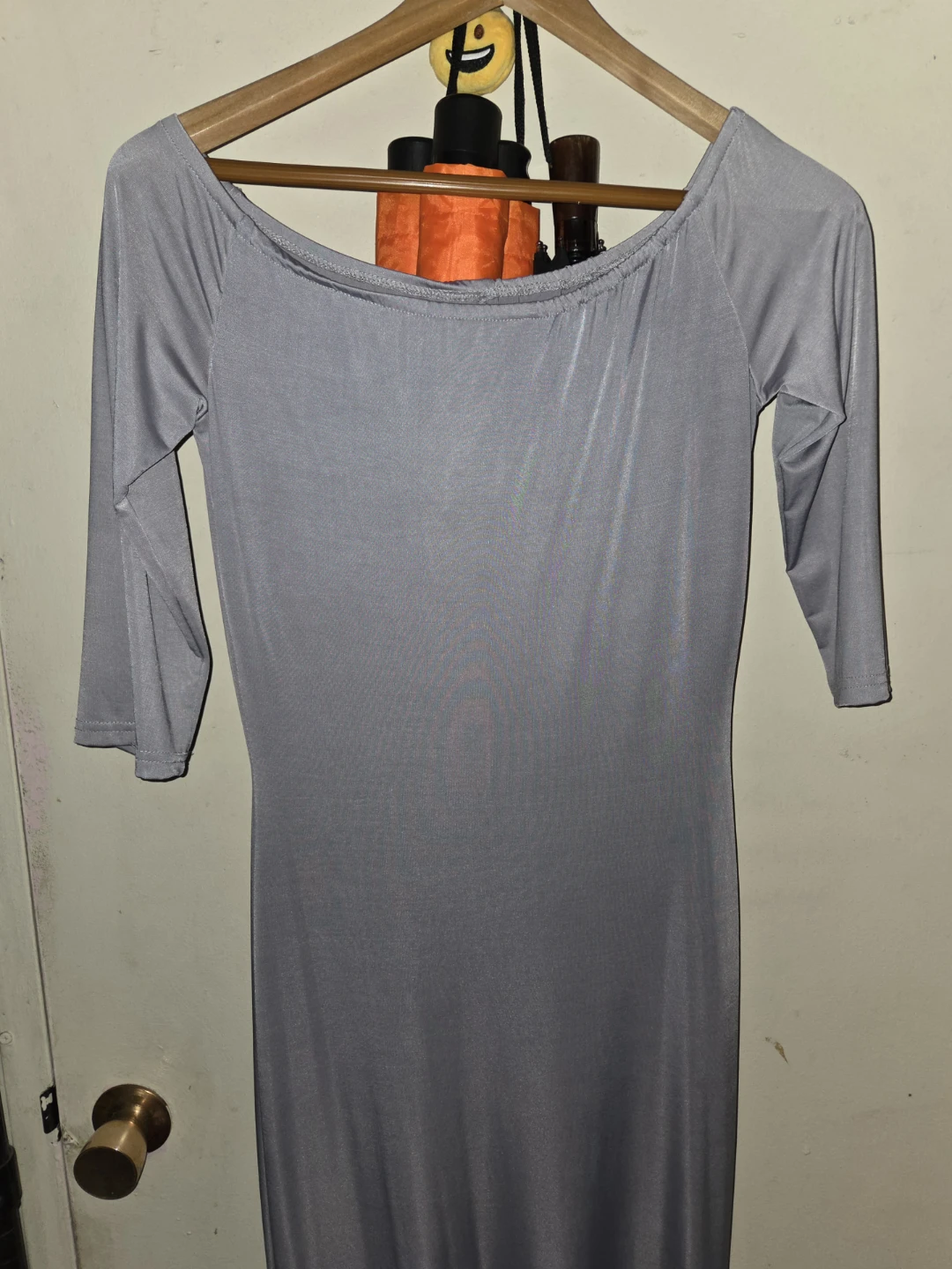 Long Stretch ¾ Sleeved Maxi Dress in a Ladies M - photo 3