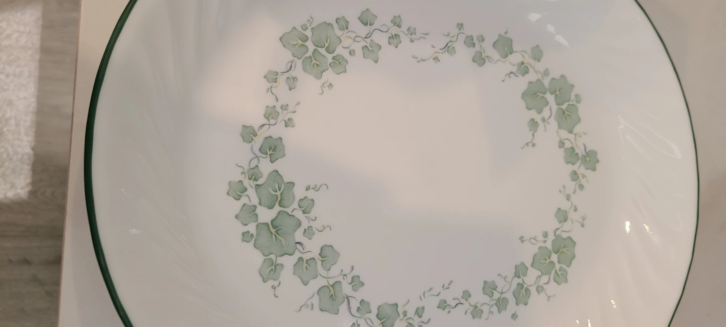 Corelle Ivy Pattern Serving Platters - photo 4