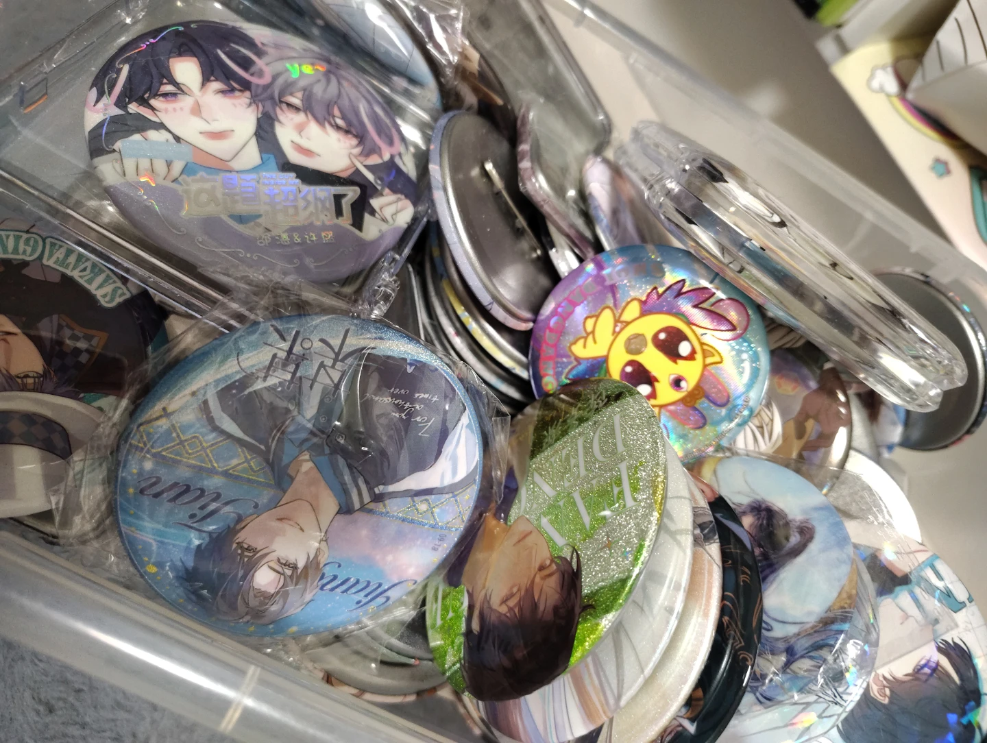 Collection of Assorted Anime Character Pins - photo 3