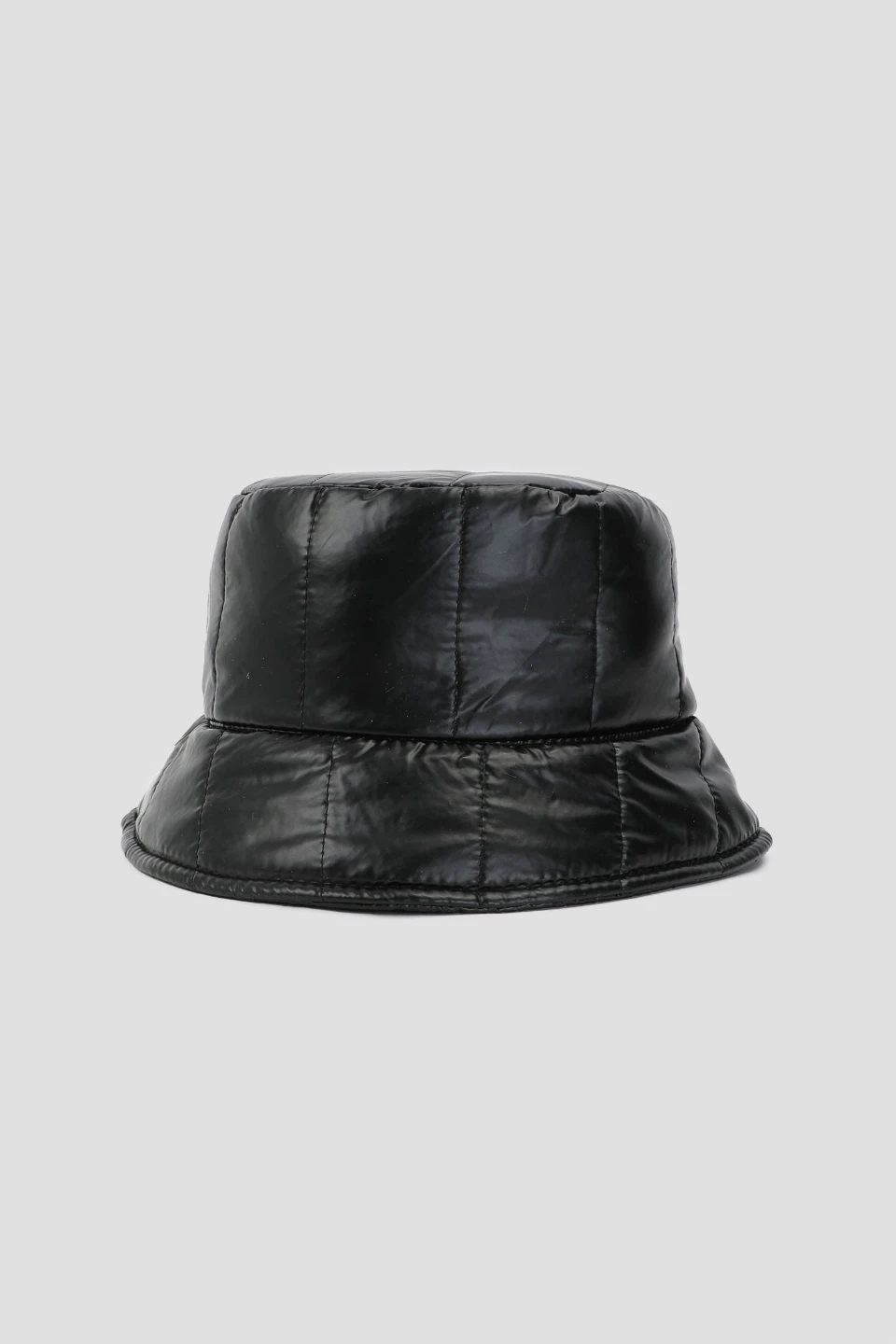 Black Quilted Bucket Hat - photo 2