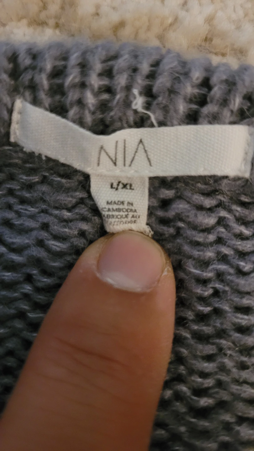 Cardigan NIA gris - photo 3