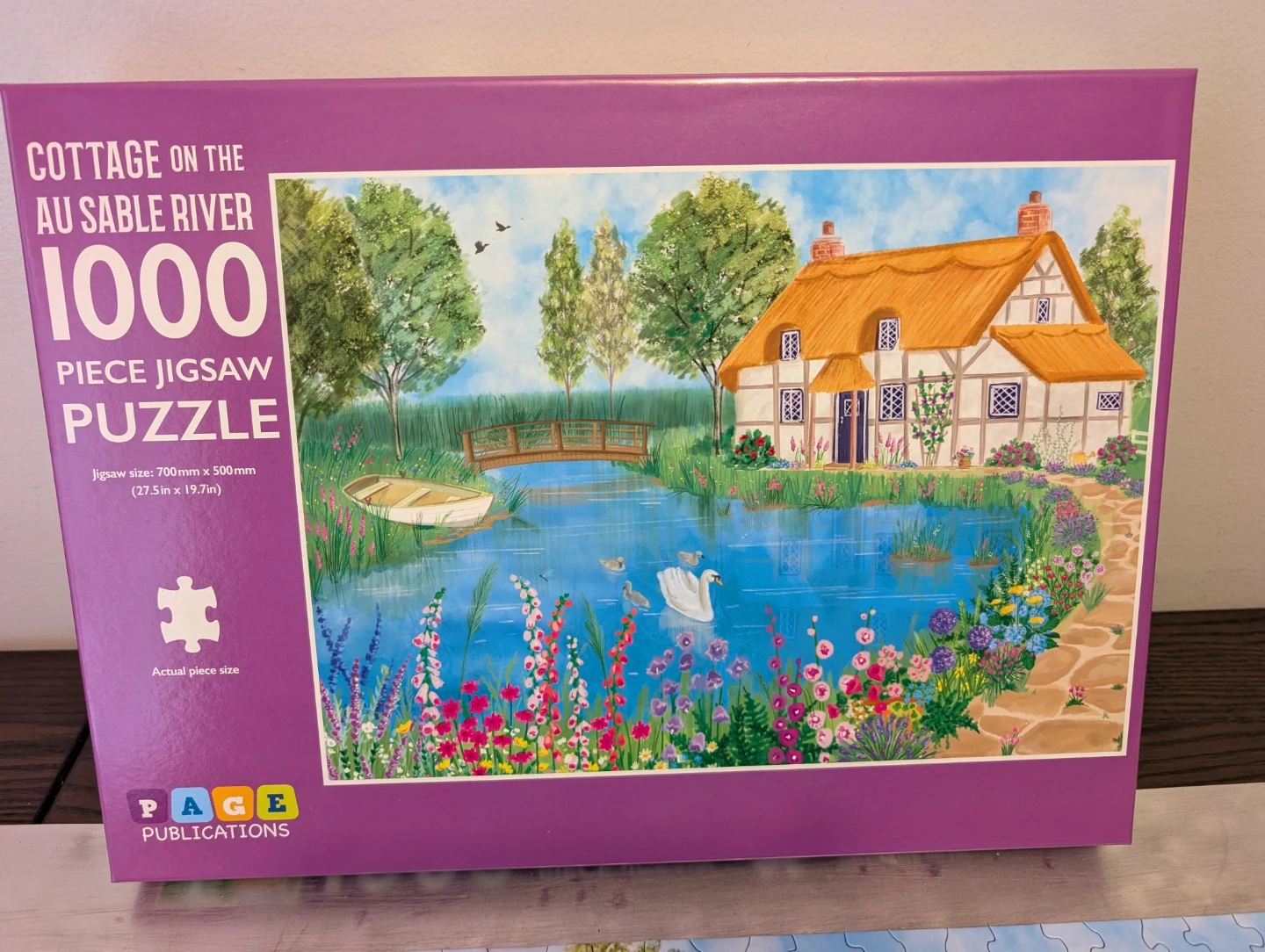Cottage On The Sable River 1000 Piece Jigsaw Puzzle 🧩