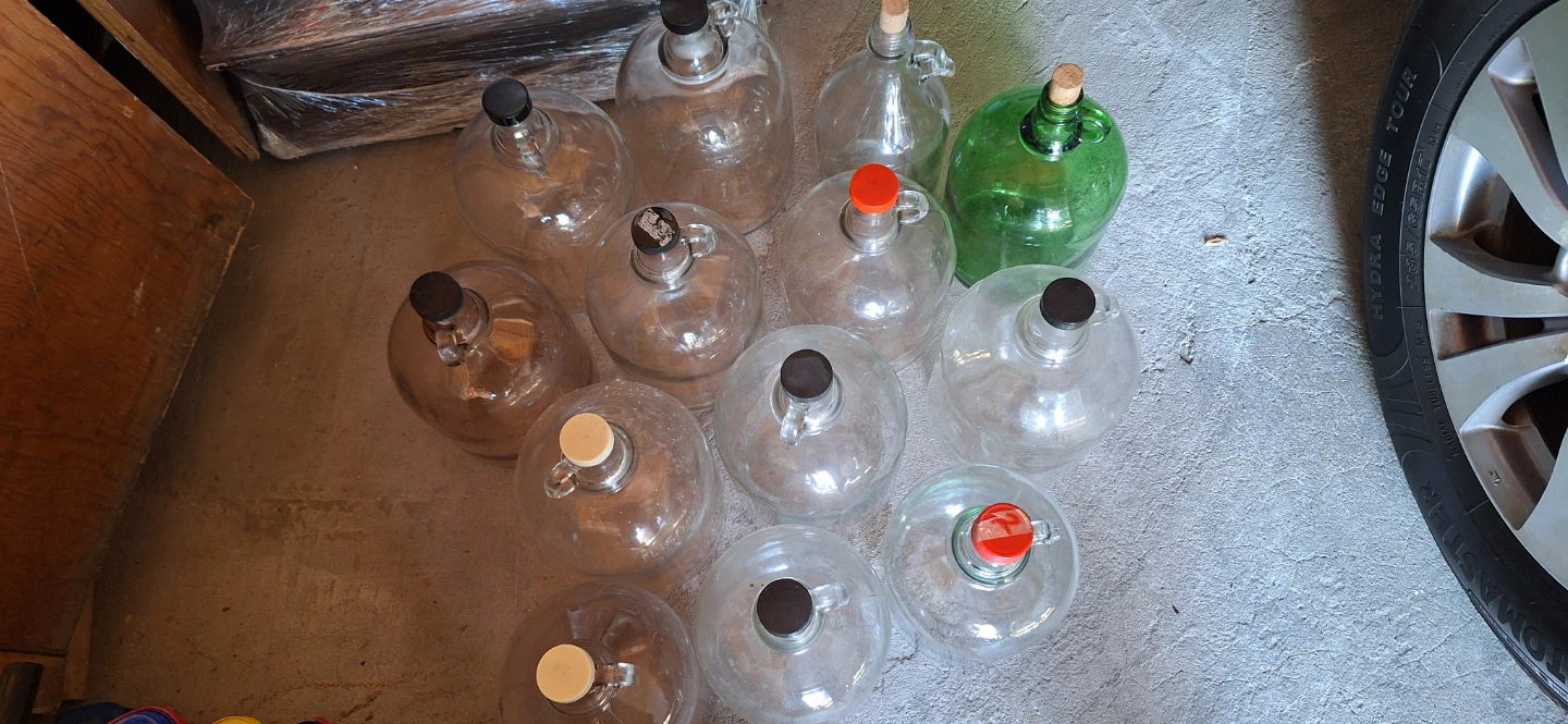 Assorted Glass Carboys and Wine Making Supplies - photo 3