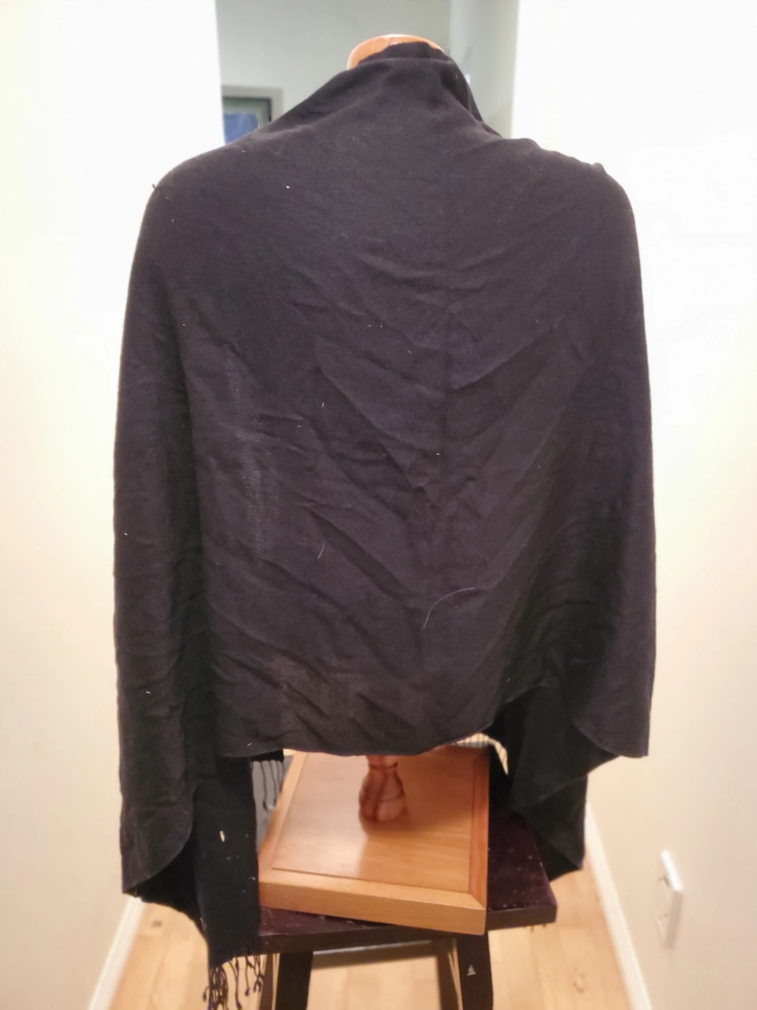 Black Pashmina Scarf Wrap - photo 2