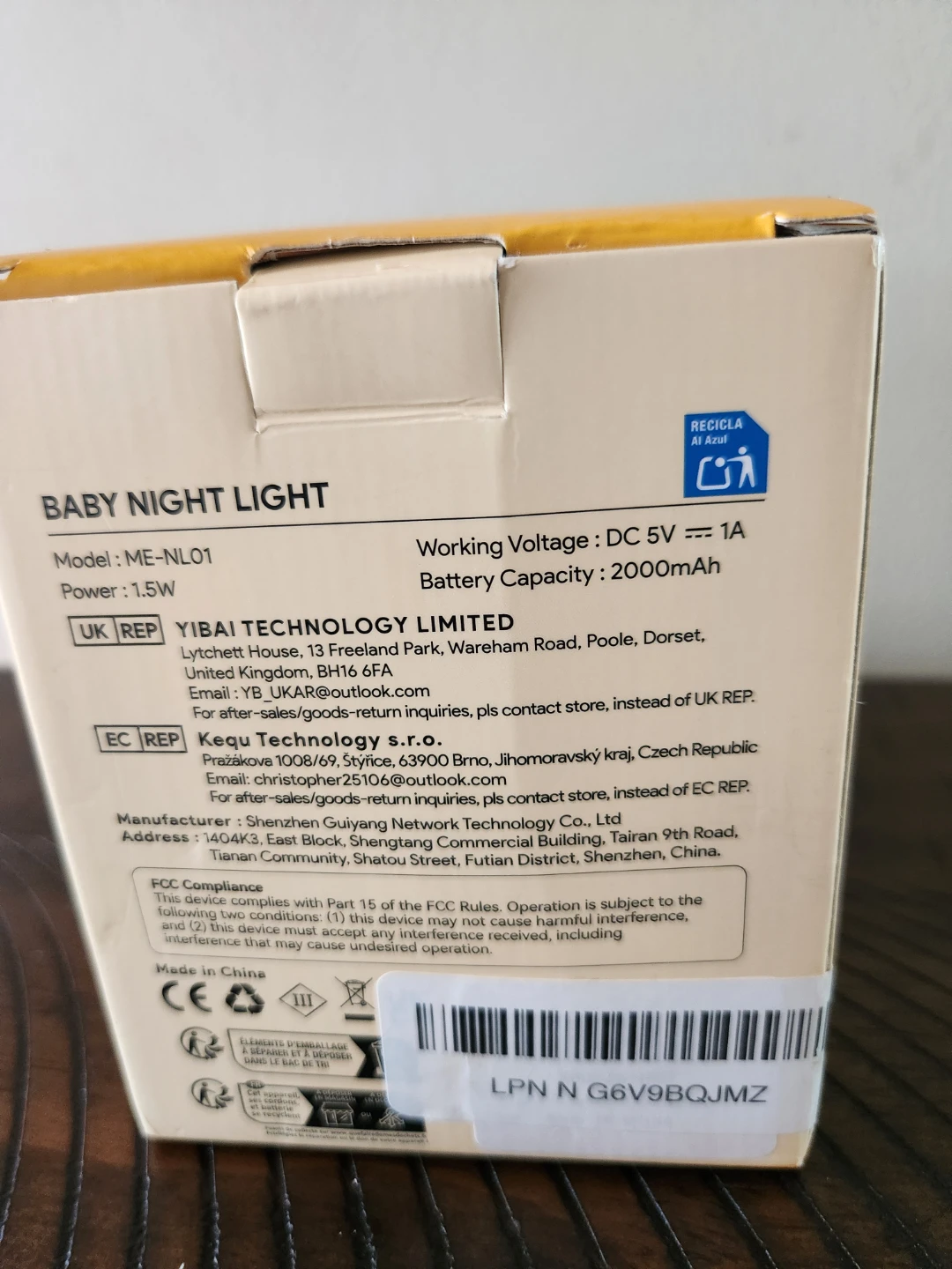 Baby Night Light - photo 3