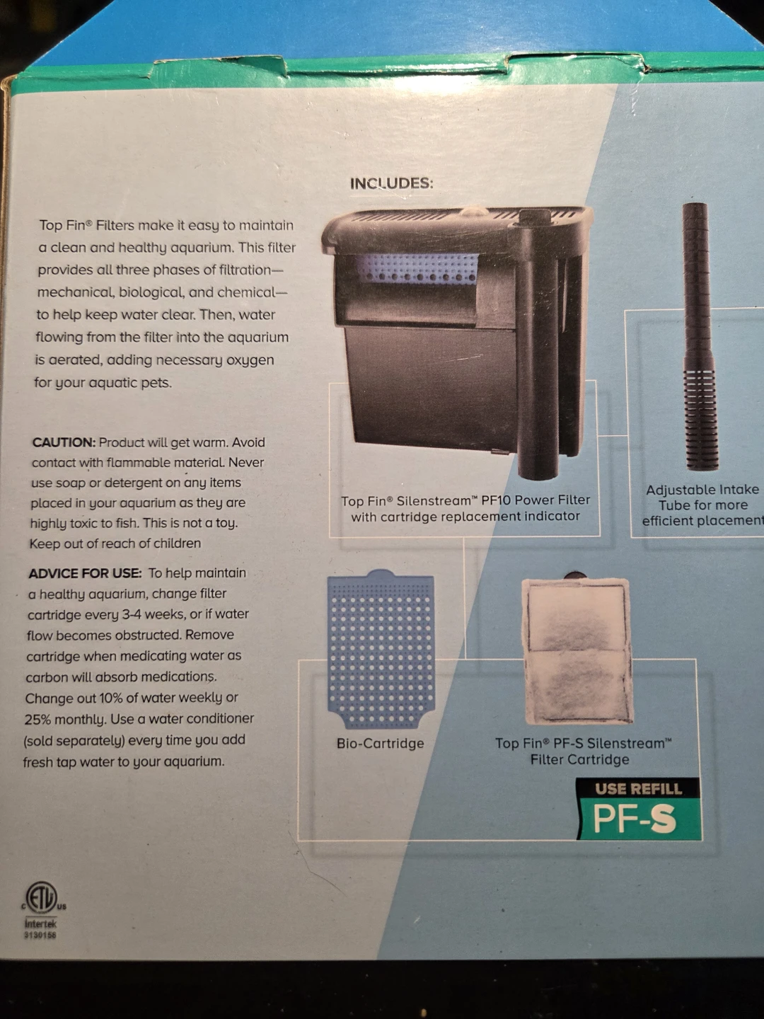 Top Fin Silenstream PF10 Power Filter - photo 4