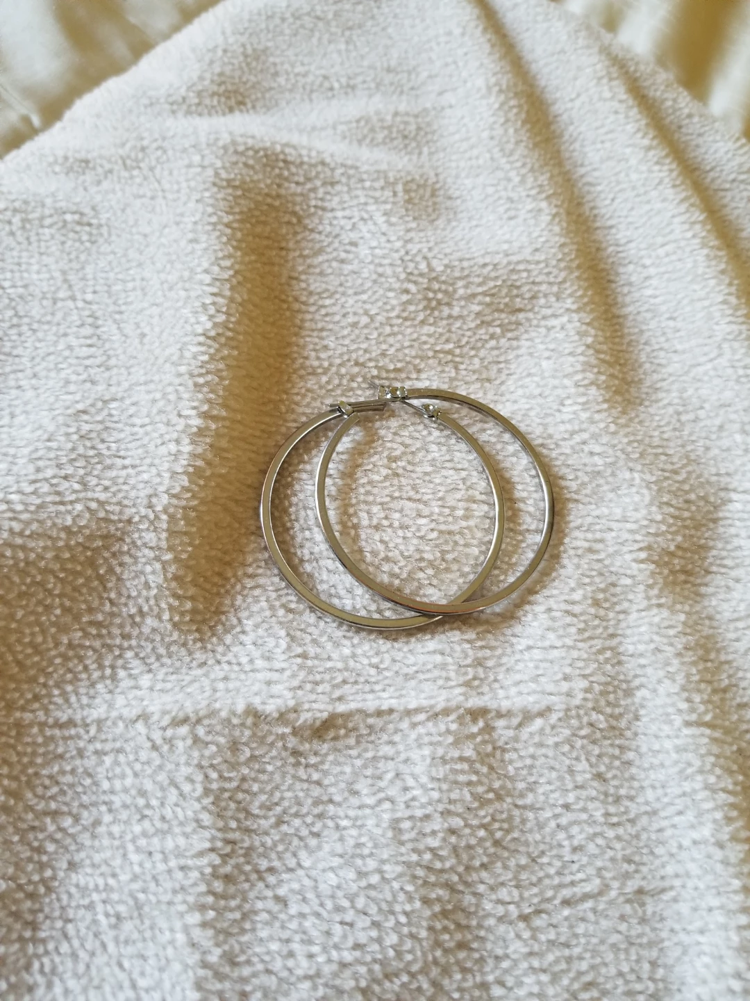 Silver Toned Hoop Earrings - photo 2