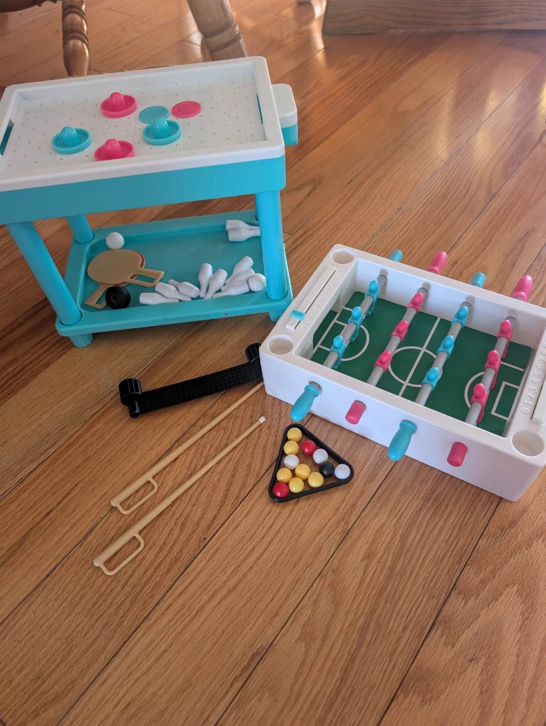 Kids 3-in-1 Tabletop Game Set - photo 2