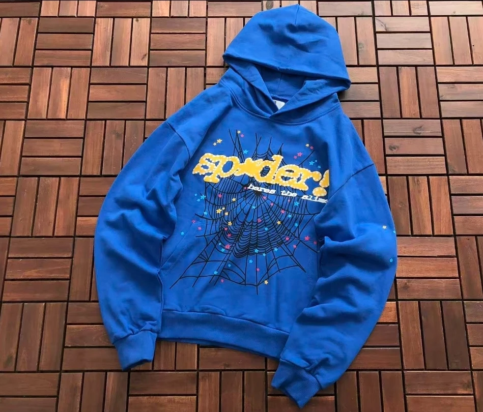 SP5DER Hoodie Blue