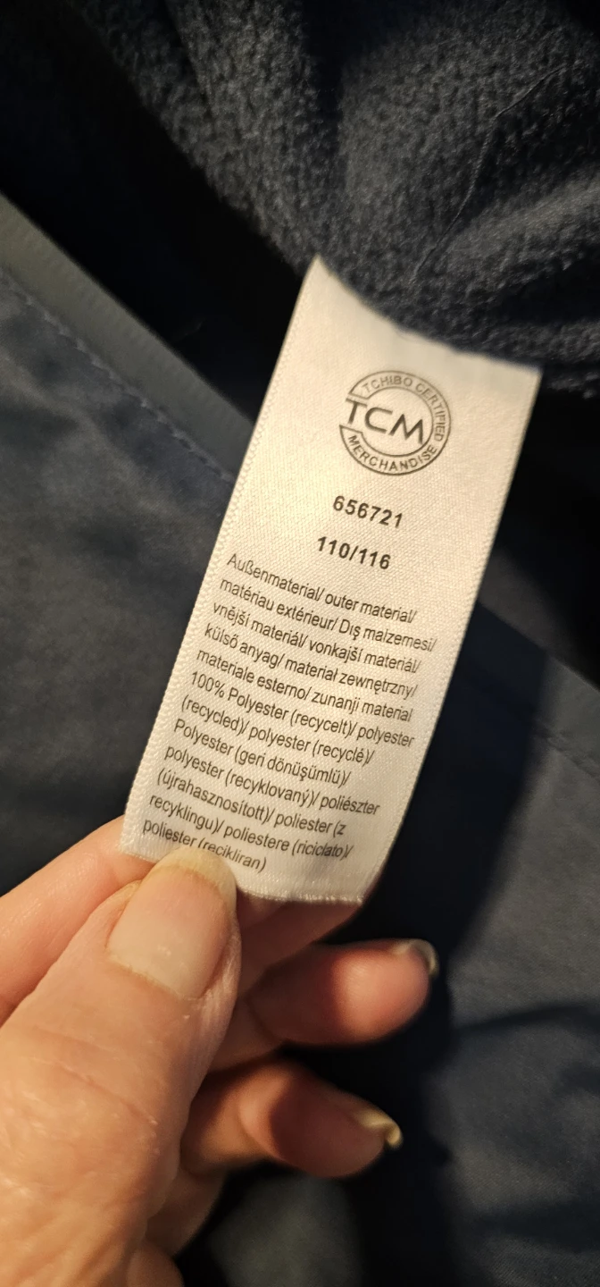 TCM Kids Snow Pants - Navy Size 110/116 - photo 3