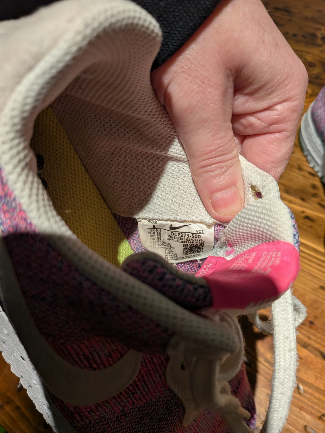 Nike Air Force 1 Crater Flyknit Pink - photo 5