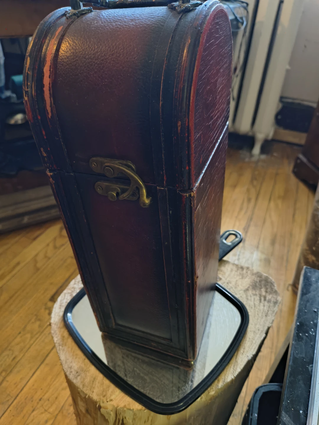 Vintage style wine box - photo 2