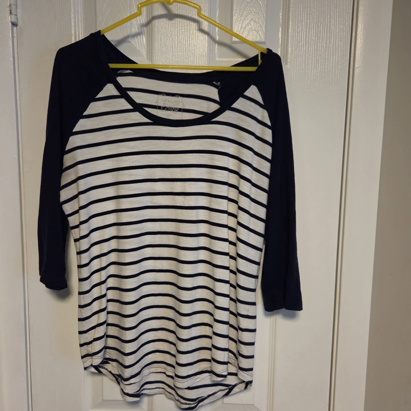 LOVE Striped Tee Size Large