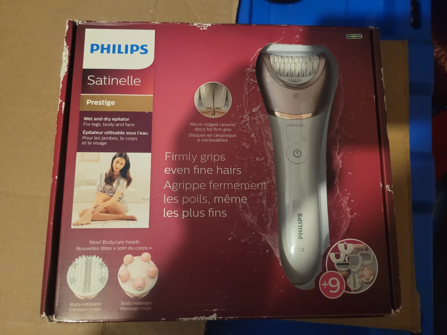 Philips Satinelle Prestige Wet & Dry Epilator