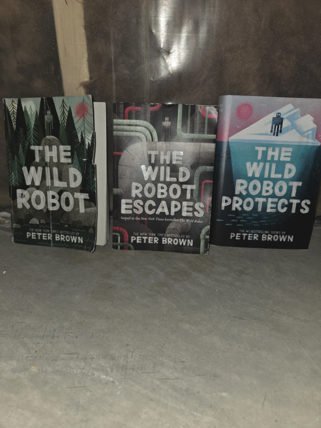 The Wild Robot Trilogy Set by Peter Brown
