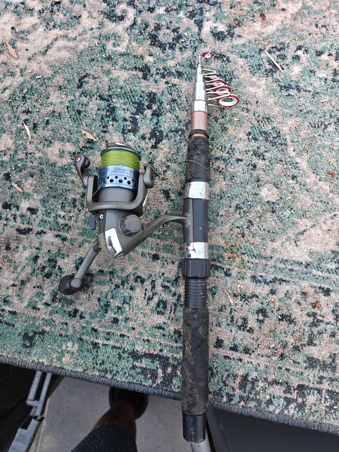 Telescopic Fishing Rod and Reel