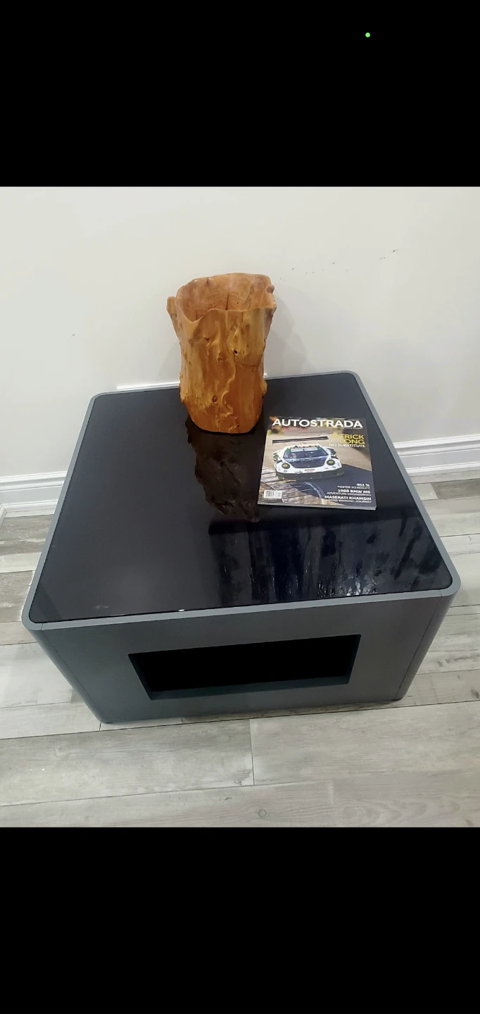 Glasstop coffee table - photo 3