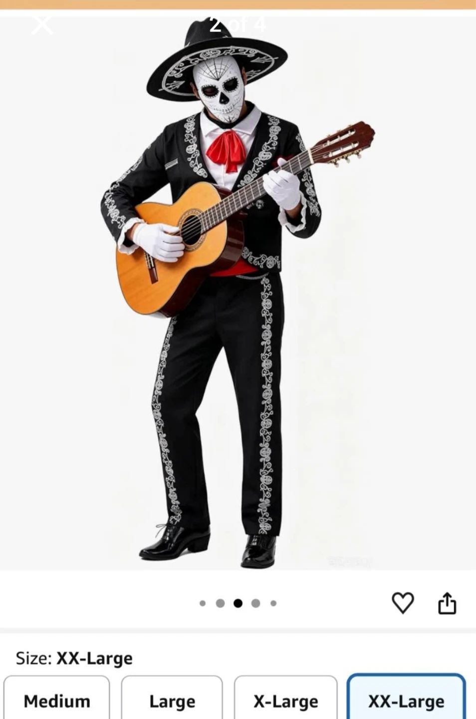 Day of the Dead Mariachi Costume - photo 2