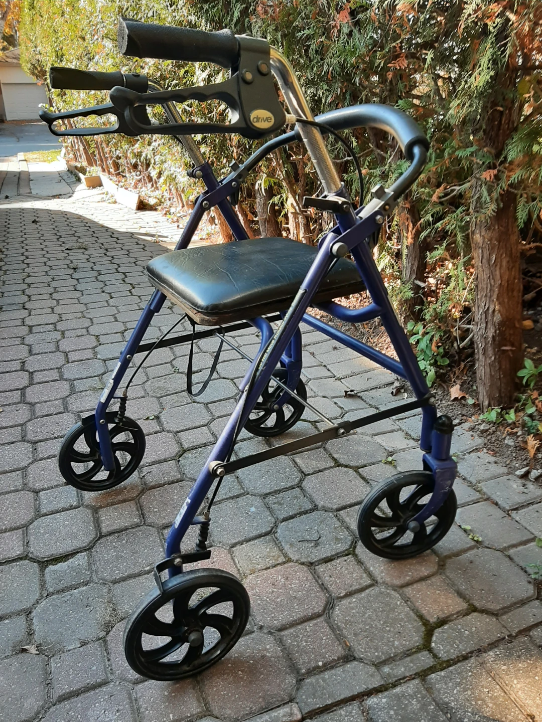 Rollator Walker  Blue Drive Medical - photo 3