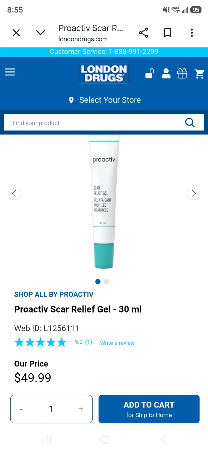 Proactiv Scar Relief Gel 30ml - photo 5