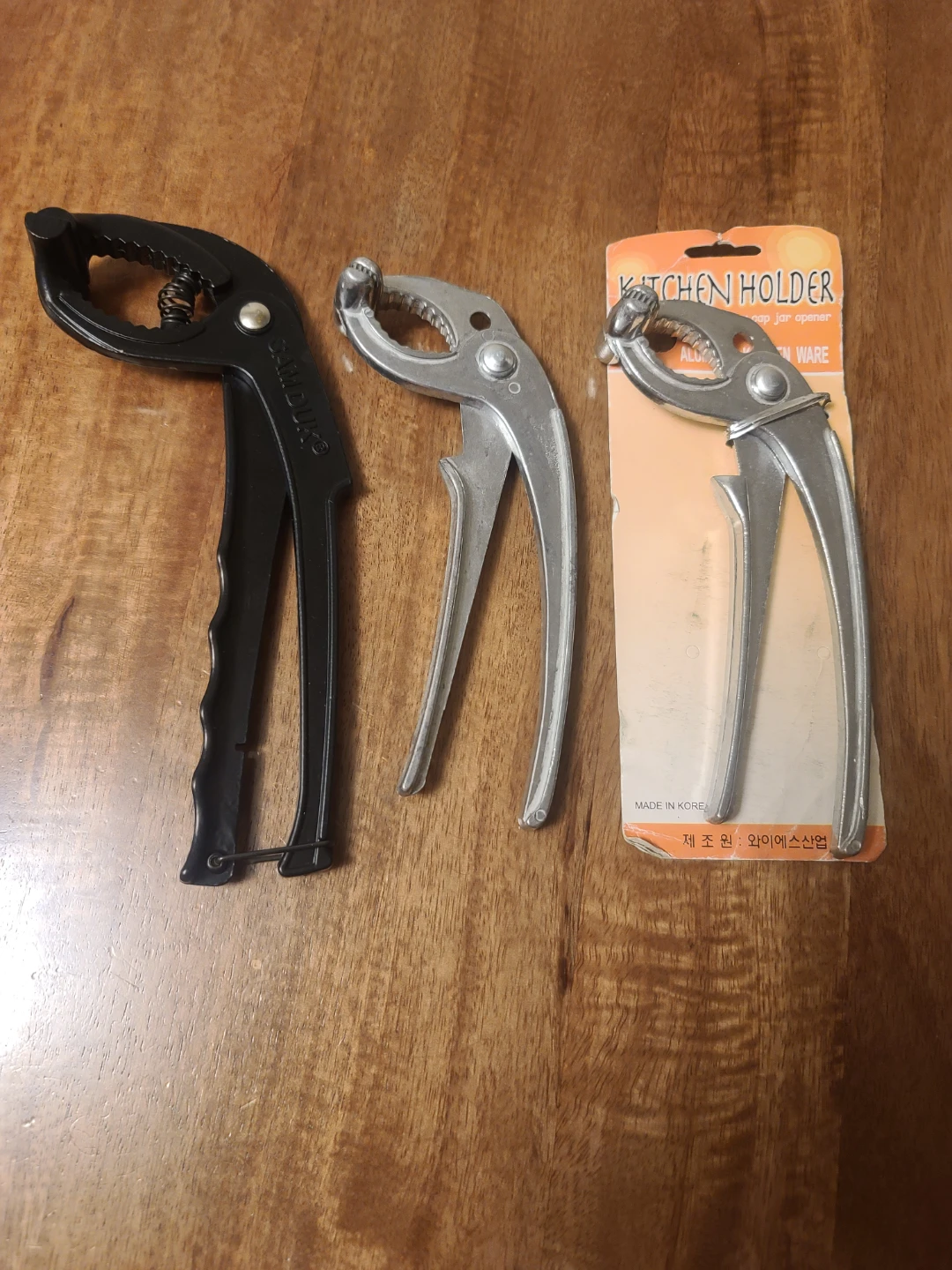 Set three  Ttukbaegi tongs / Hot pot gripper)