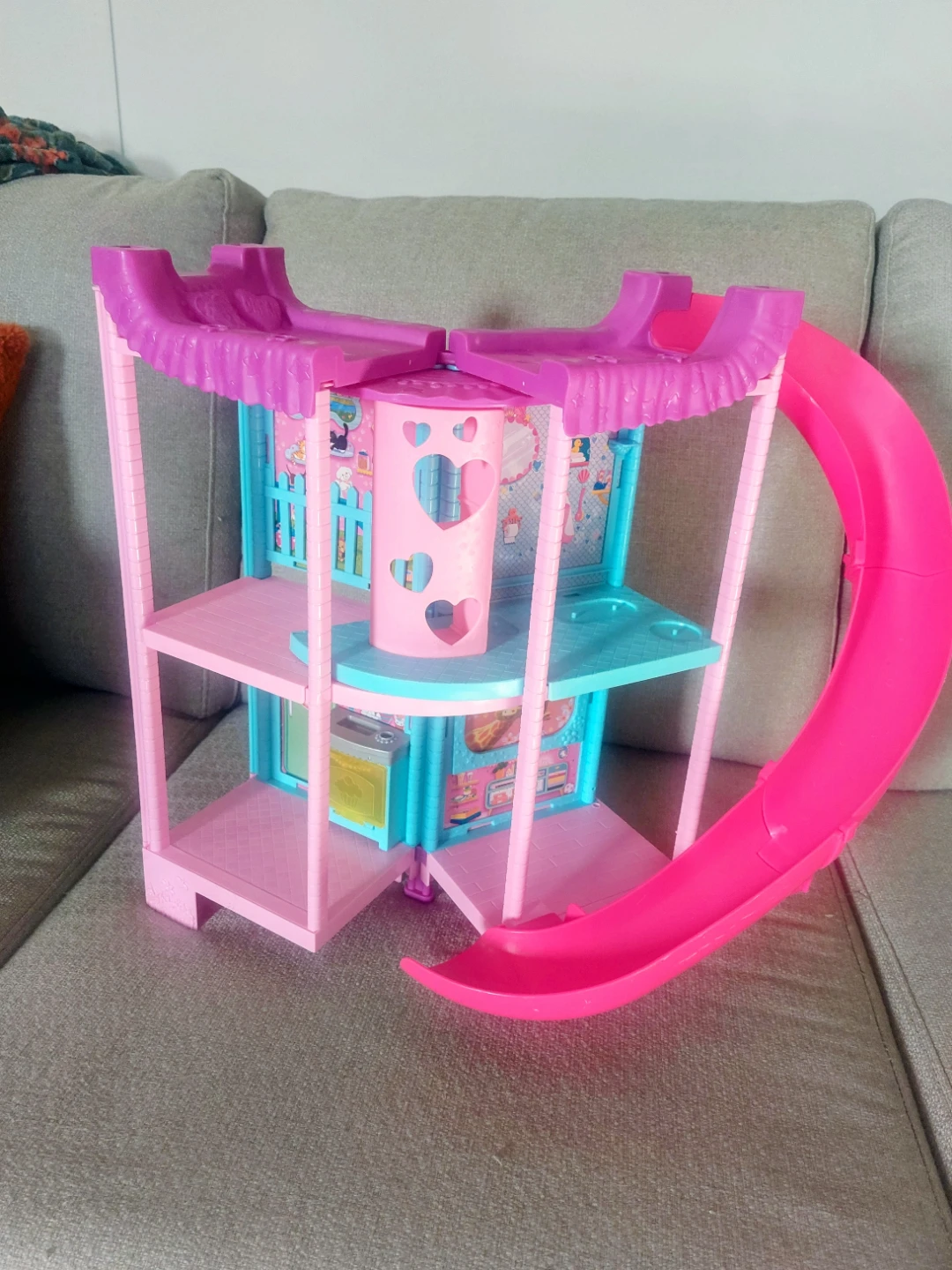 Cute Toy House with Slide