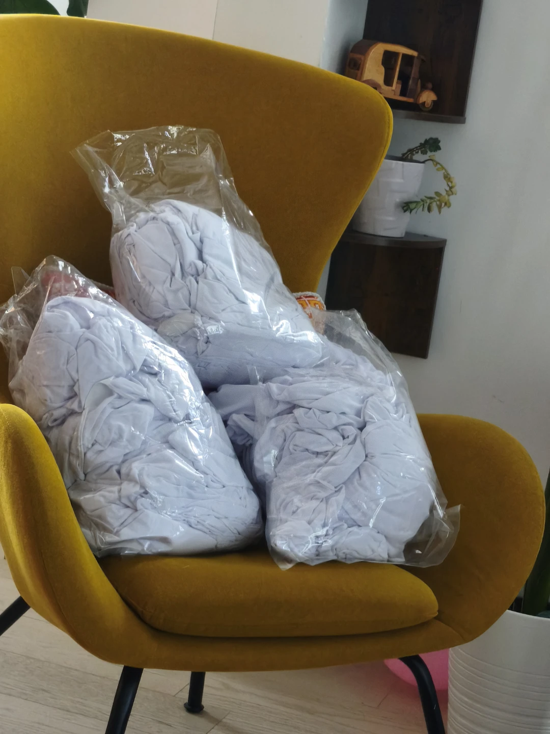 VEVOR White Stretch Spandex Chair Covers - 30 Pack - photo 2
