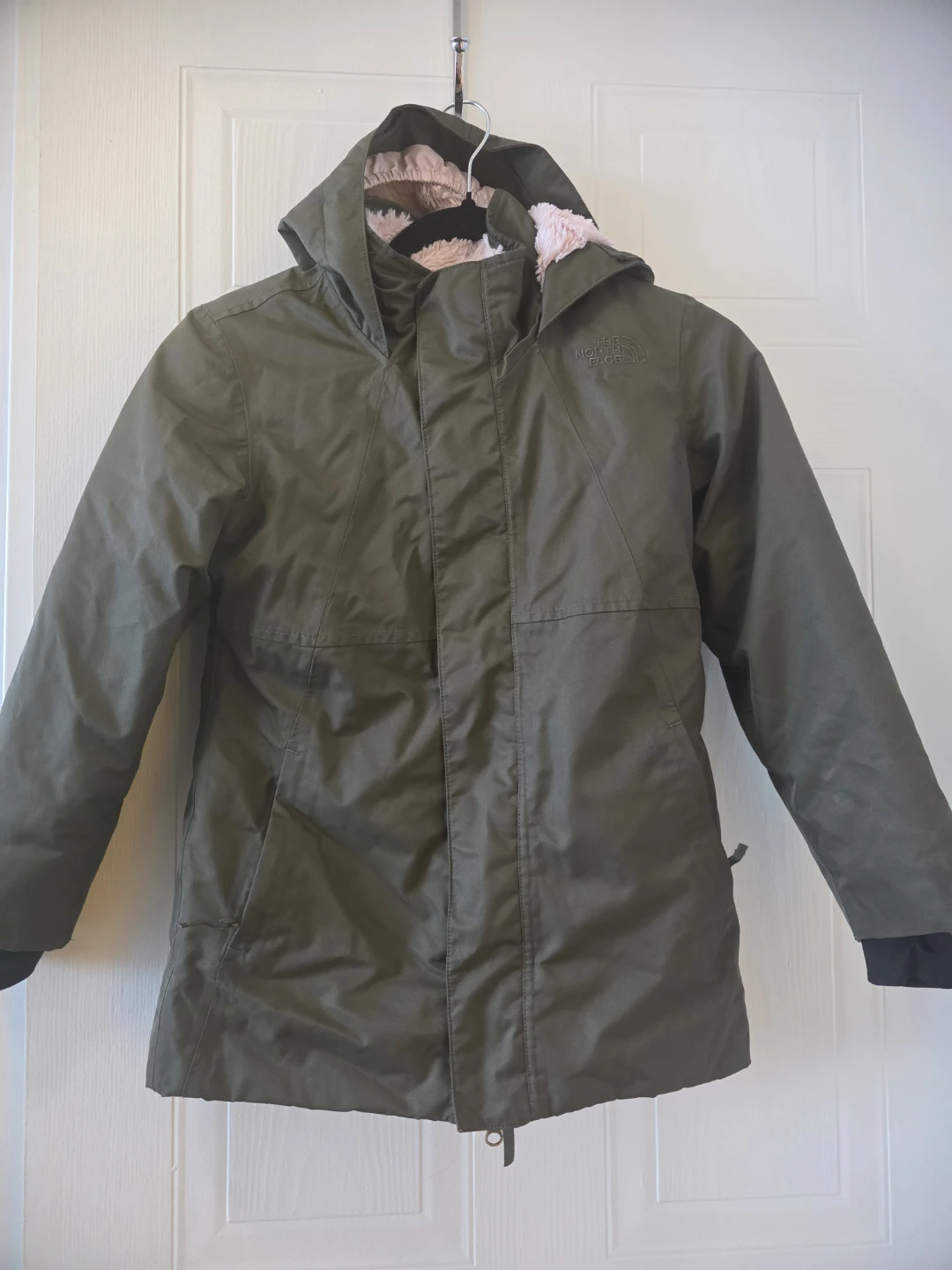 The North Face Olive Green Winter Jacket - photo 3