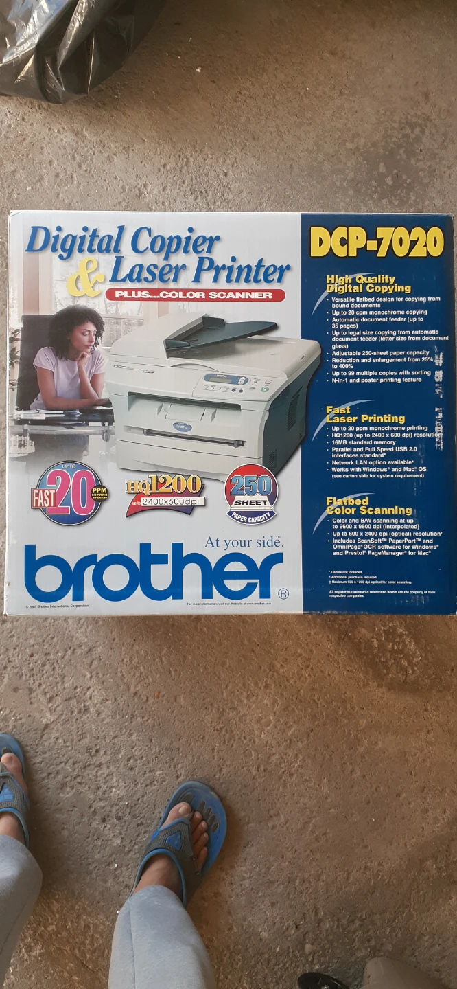 Brother DCP-7020 Digital Copier and Laser Printer - photo 3