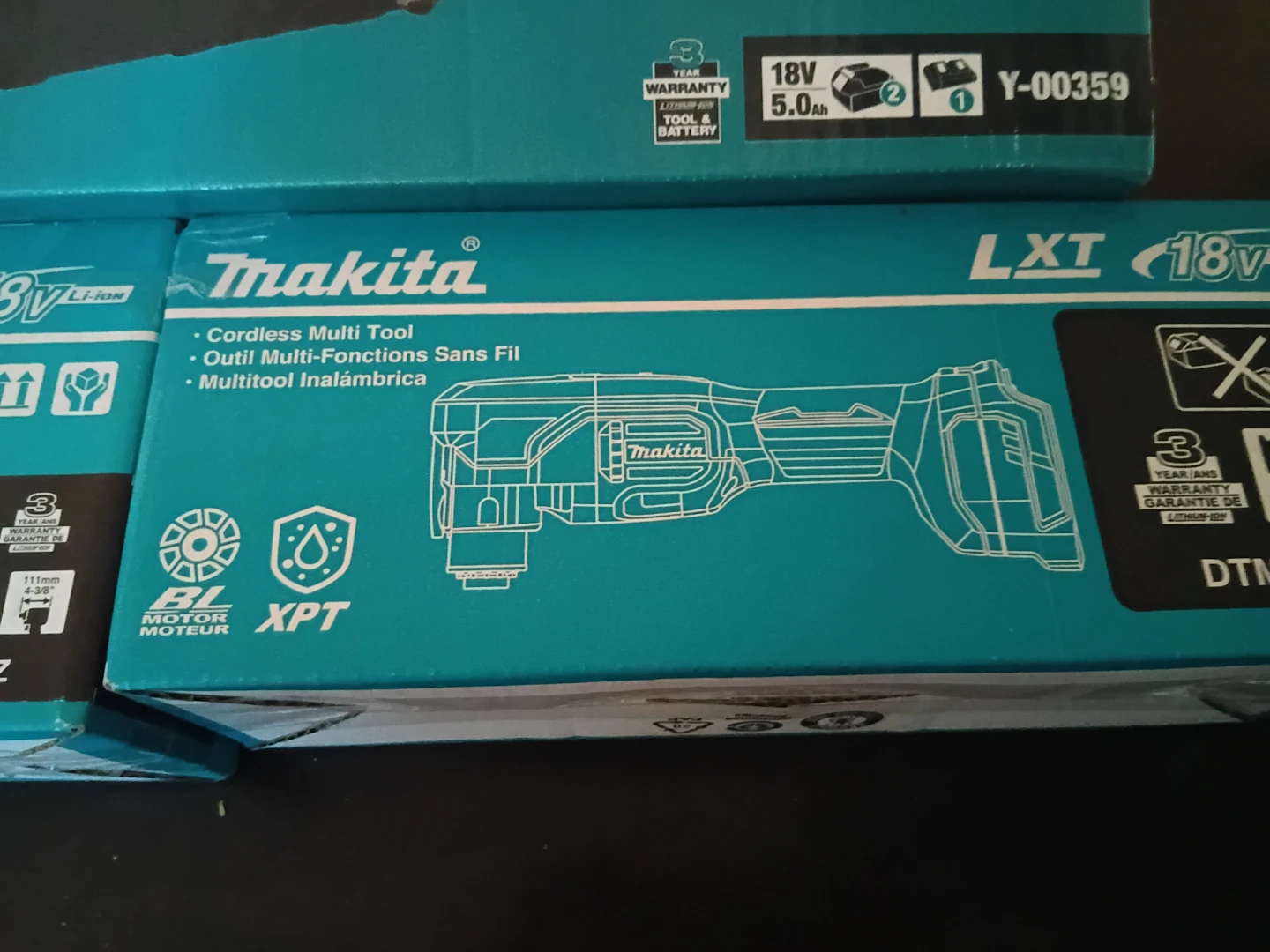 Makita LXT 18V Tool Set and Charger - photo 3