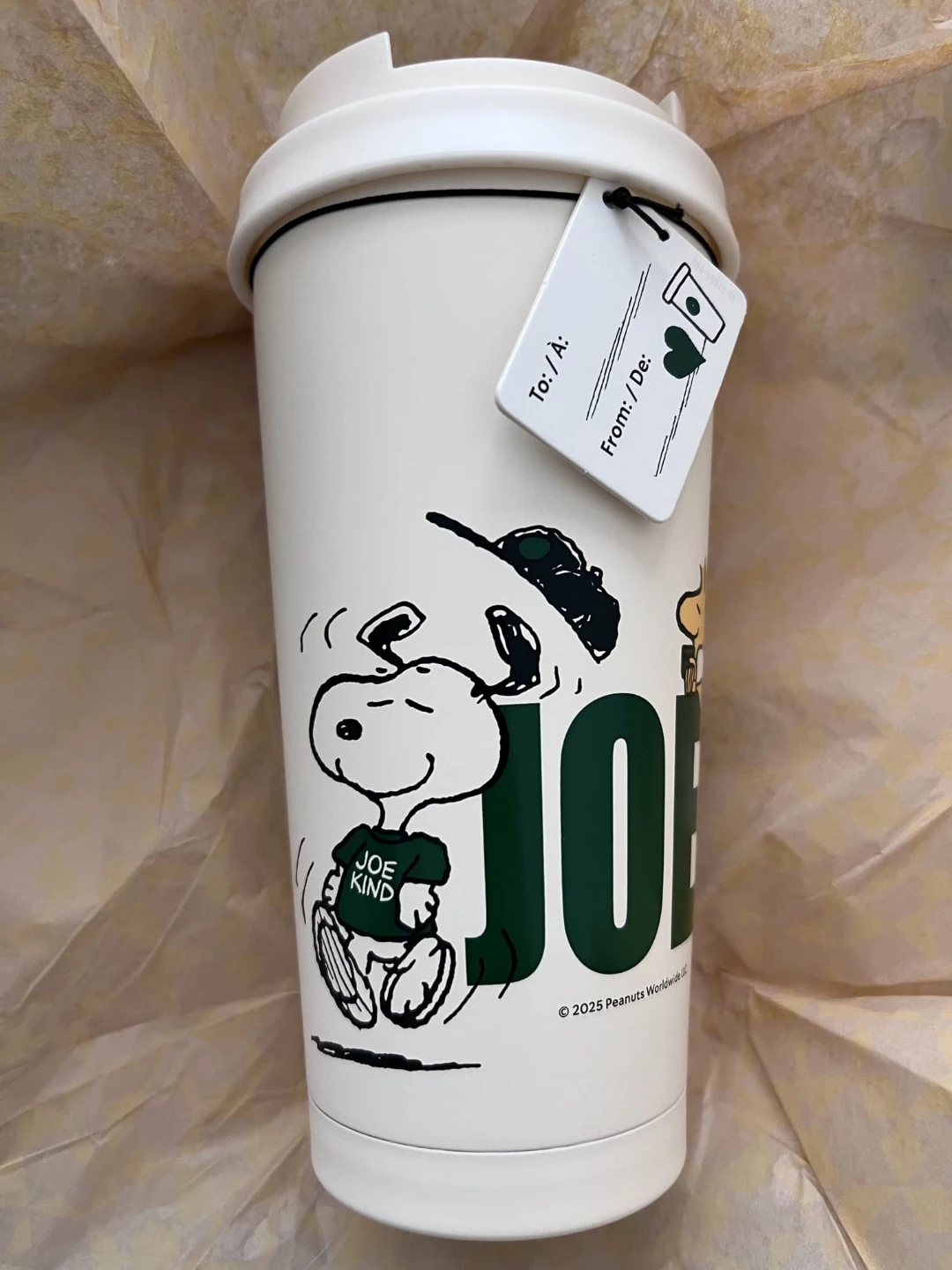 Starbucks x Peanuts Snoopy Joe Kind Tumbler