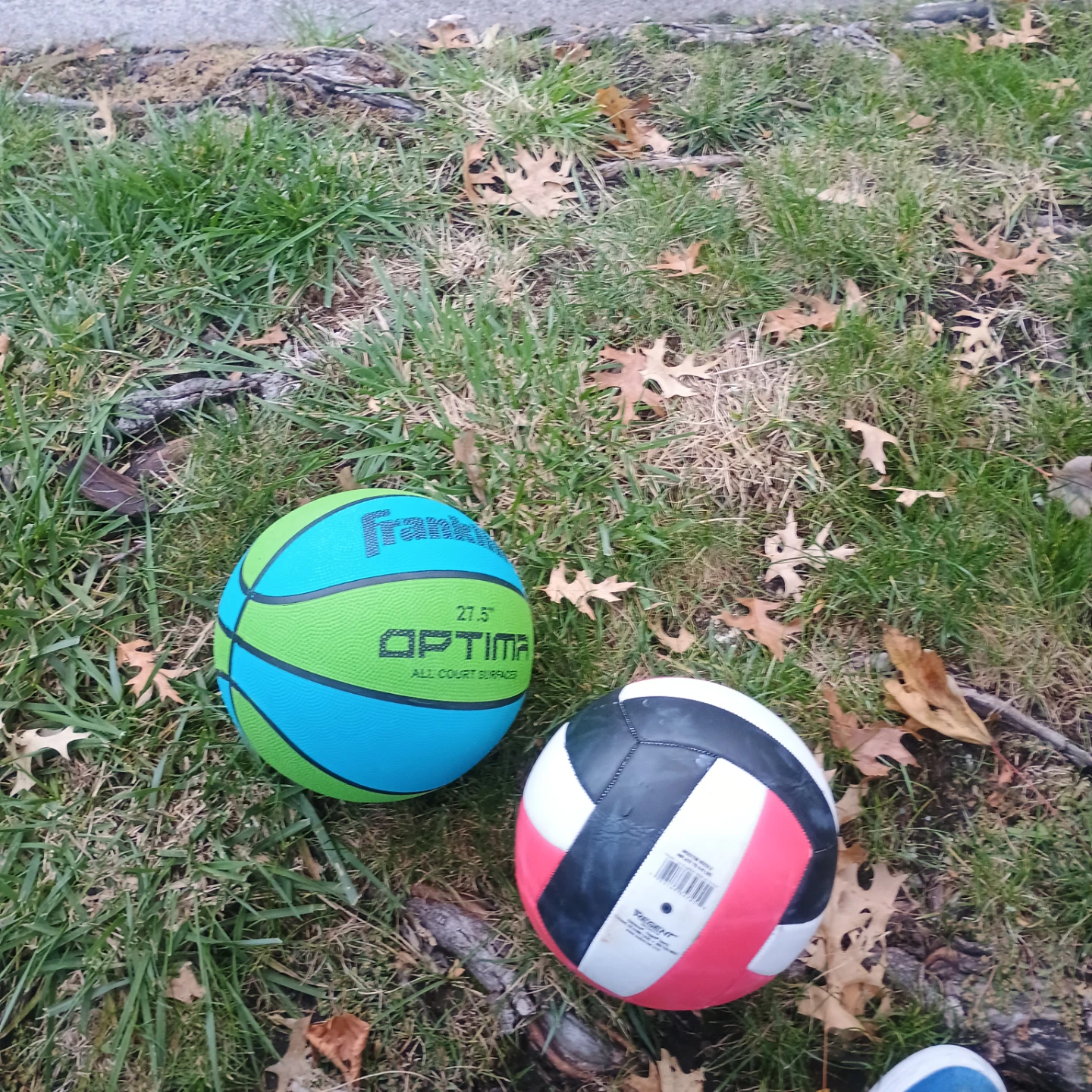 Franklin Optima Basketball and Regent Sports Volleyball