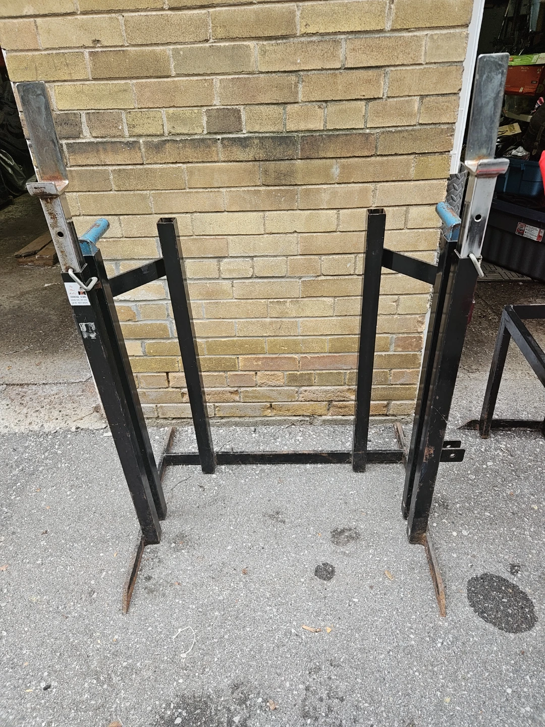 Weight Bench with Leg Extensionand Squats and Dip Rack - photo 2